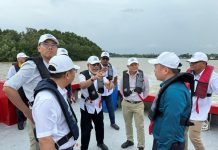 马建华到马来西亚马六甲双溪林吉港吹填一期工程项目开展综合督导