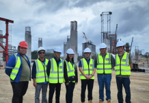 区域安全质量团队到马来西亚沙捞越项目开展安全质量巡查工作