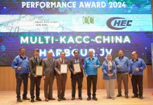 马来西亚槟城275kV跨海输电线路项目荣获TNB 2024年度最佳履约奖