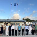 中国政府太平洋岛国事务特使钱波到瑙鲁项目调研指导