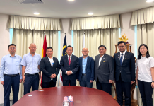 南太区域中心总经理马建华到马来西亚沙捞越开展项目检查与系列商务活动