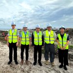 中国驻文莱使馆商务参赞石荣科到项目调研