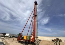 文莱摩拉港改扩建工程项目DCM试桩正式启动