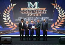 中交马东铁项目十分部荣获MSOSH职业健康与安全管理“金奖”