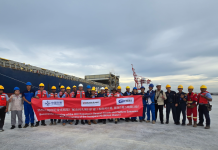 印尼金光纸浆厂配套码头项目扩建工程通过交工验收