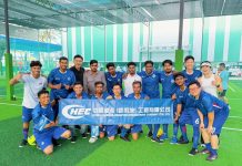 “激情绿茵·奋进同心”新加坡公司参加中企协足球赛