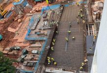 新加坡索菲亚路混合用途大楼改建项目桩基施工节点圆满完成