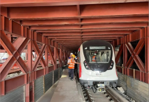 马新捷运系统RTS轨道项目热滑试验圆满成功