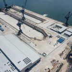 新加坡太平洋船厂修复项目成功开坞放水