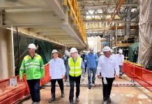 新加坡大士综合废物处理设施一期工程顺利完成核心部件吊装