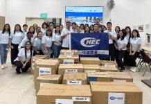 中国港湾新加坡公司组织到THK老人院开展志愿服务活动