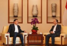 白银战陪同中交集团领导拜会中国驻新加坡大使曹忠明