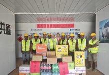 所罗门群岛国家宽带基础设施项目开展“送清凉”慰问活动