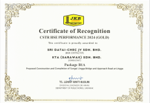 林牙河大桥项目再获金奖殊荣