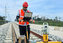 中交马东铁项目十分部举办测量技能比武大赛