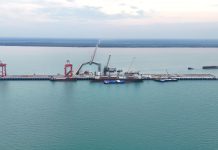 印尼金光纸浆厂配套码头扩建工程顺利完成全部预制构件安装