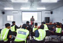 中交马东铁项目十分部开展道口安全等系列培训活动