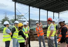 马来西亚国家职业安全与健康培训机构到中国港湾塞京卡特大桥项目参观交流