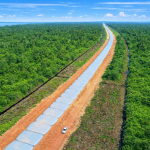 沙捞越第二干道B1标项目全线进入堆载等待期