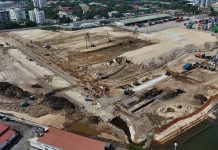 文莱摩拉港改扩建工程项目新建排水箱涵顺利接入市政雨排水系统