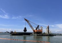 文莱摩拉港改扩建工程项目疏浚施工正式启动