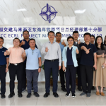中国进出口银行王康副行长一行到中交马东铁项目十分部调研观摩